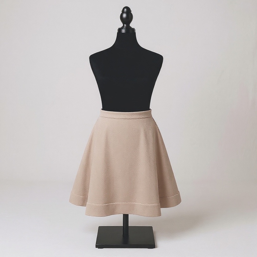 [WOMEN] CHIC WISH A-Line Skirt S Light Pink | NWOT Pastel - Picture 2 of 8